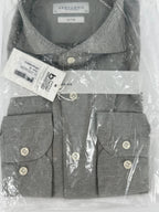 Profuomo overhemd knitted grijs (42) - foto 3