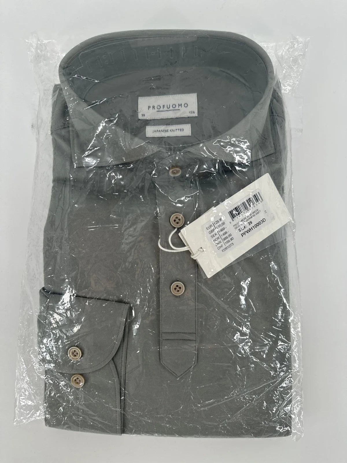 Profuomo polo longsleeve groen (39) - foto 1