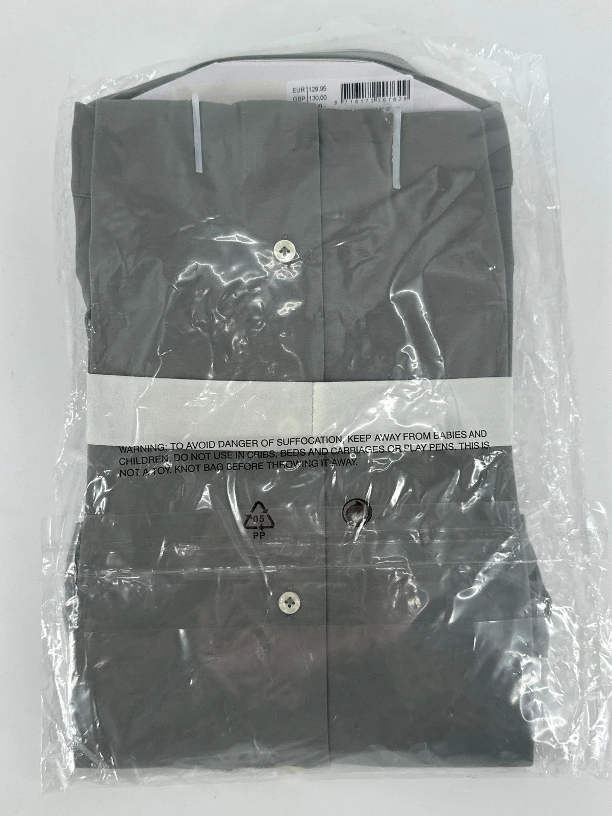 Profuomo overhemd Japanese knitted groen (40) - foto 3