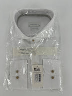 Profuomo overhemd Japanese knitted wit (42) - foto 1