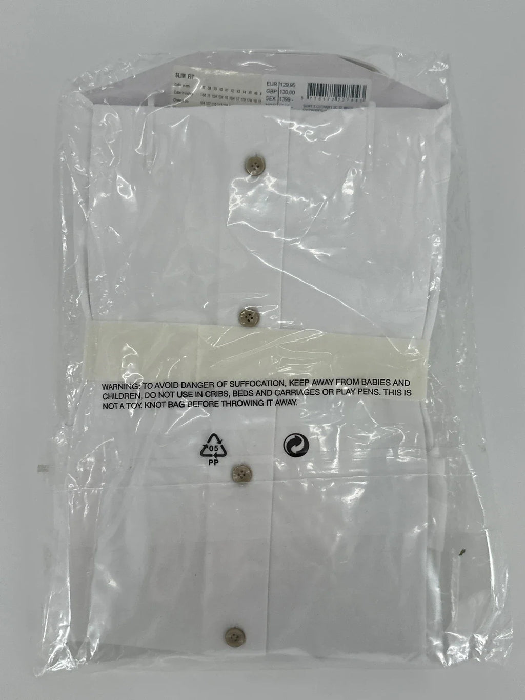 Profuomo overhemd Japanese knitted wit (42) - foto 4