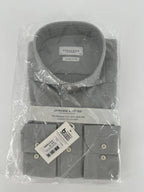 Profuomo overhemd Japanese knitted grijs (42) - foto 1