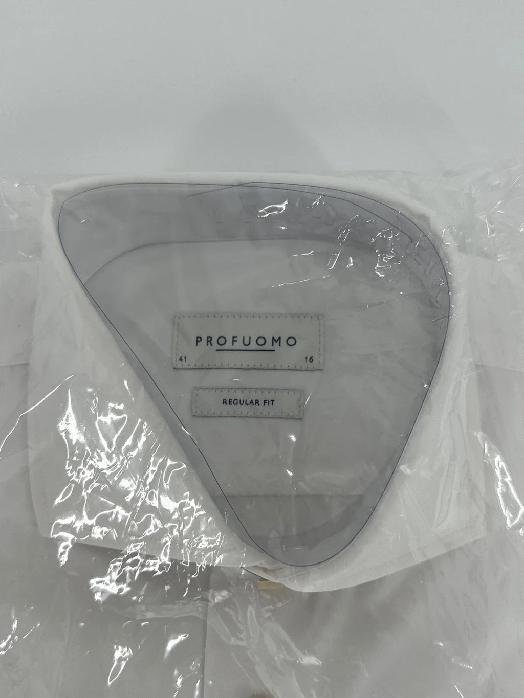 Profuomo overhemd regular fit wit (41) - foto 2