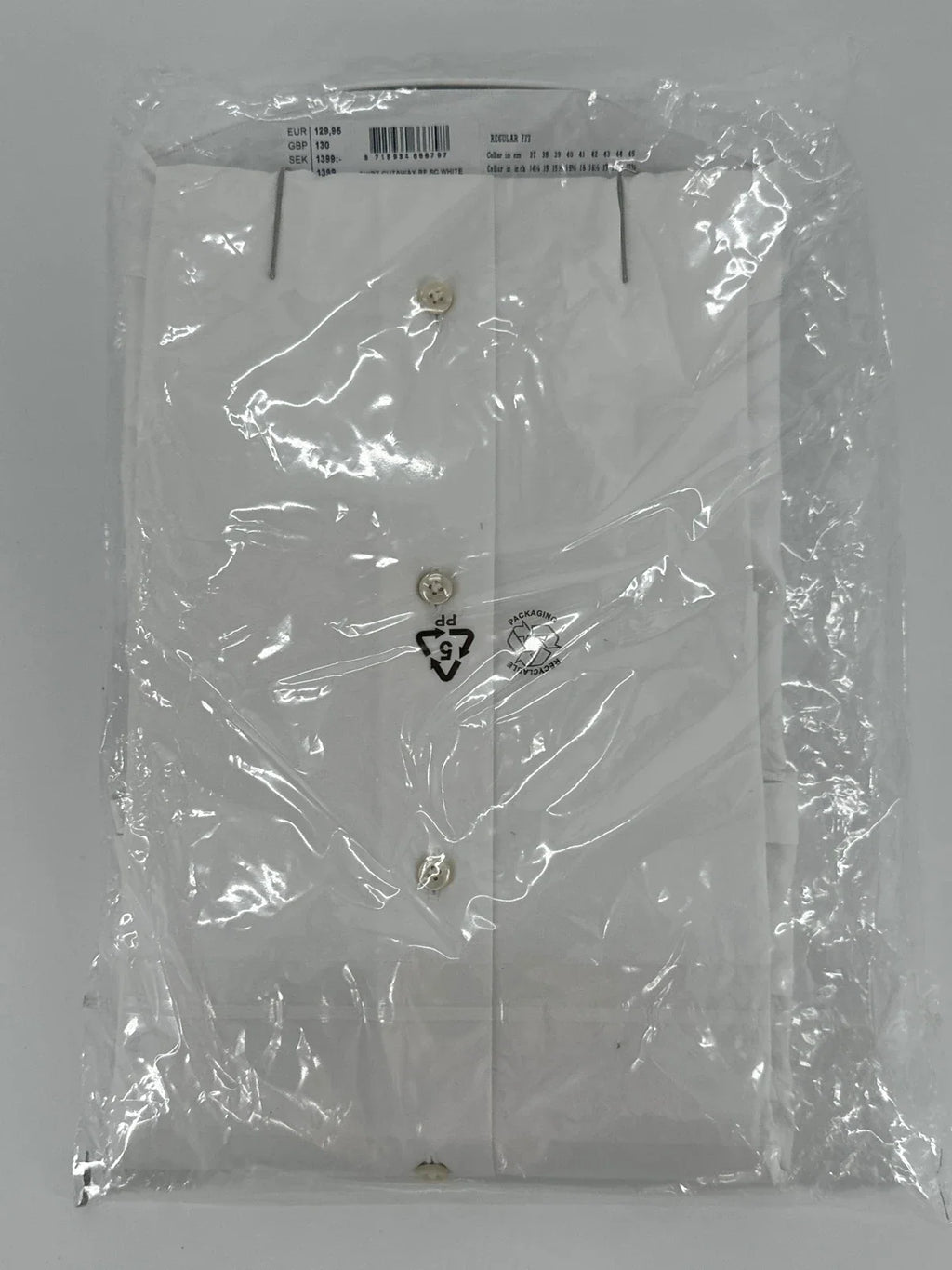 Profuomo overhemd regular fit wit (41) - foto 4