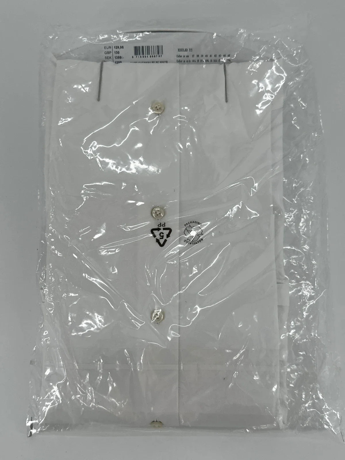 Profuomo overhemd regular fit wit (41) - foto 4
