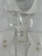 Profuomo overhemd Royal twill N•6 wit (41) - foto 3