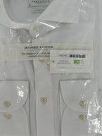 Profuomo overhemd Japanese knitted wit (39) - foto 3