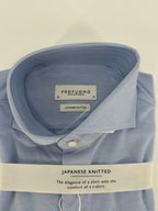 Profuomo overhemd Japanese knitted lichtblauw (38) - foto 2