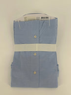 Profuomo overhemd Japanese knitted lichtblauw (38) - foto 4