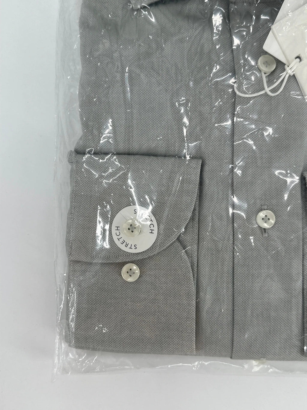 Profuomo overhemd non iron grijs (40) - foto 3