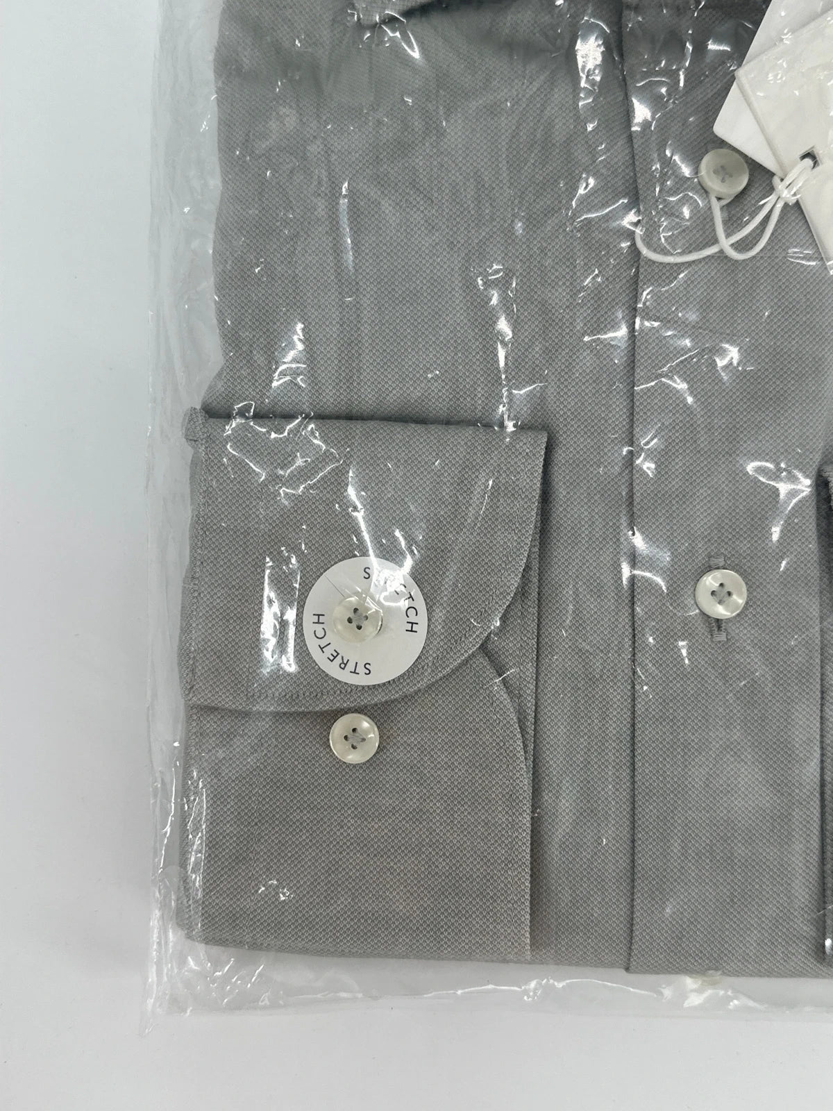 Profuomo overhemd non iron grijs (40) - foto 3
