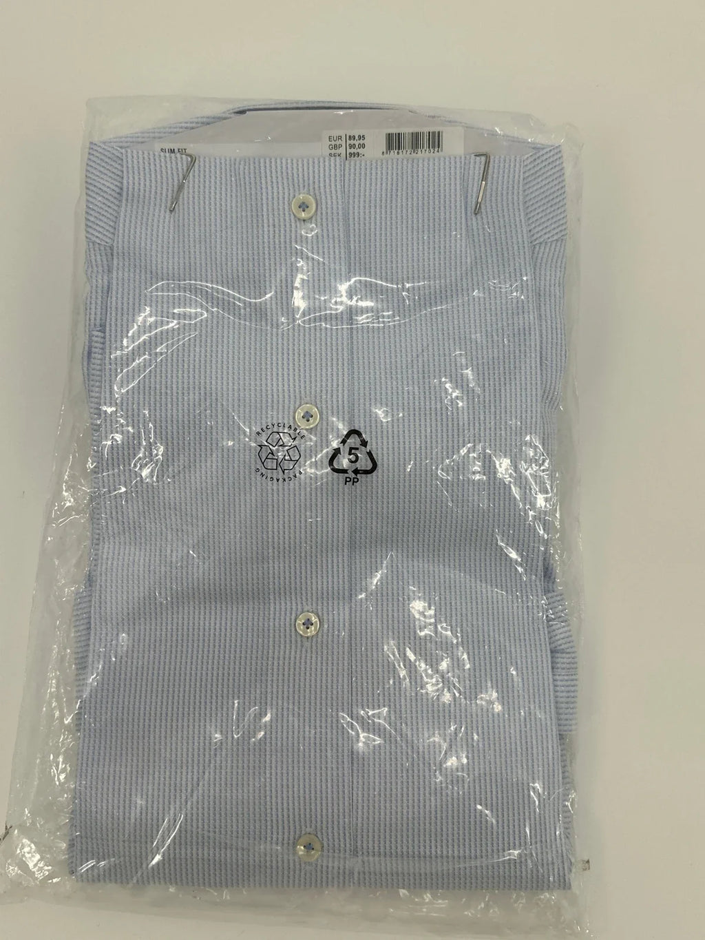 Profuomo overhemd non iron lichtblauw (44) - foto 4