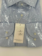 Profuomo overhemd non iron lichtblauw (43) - foto 3