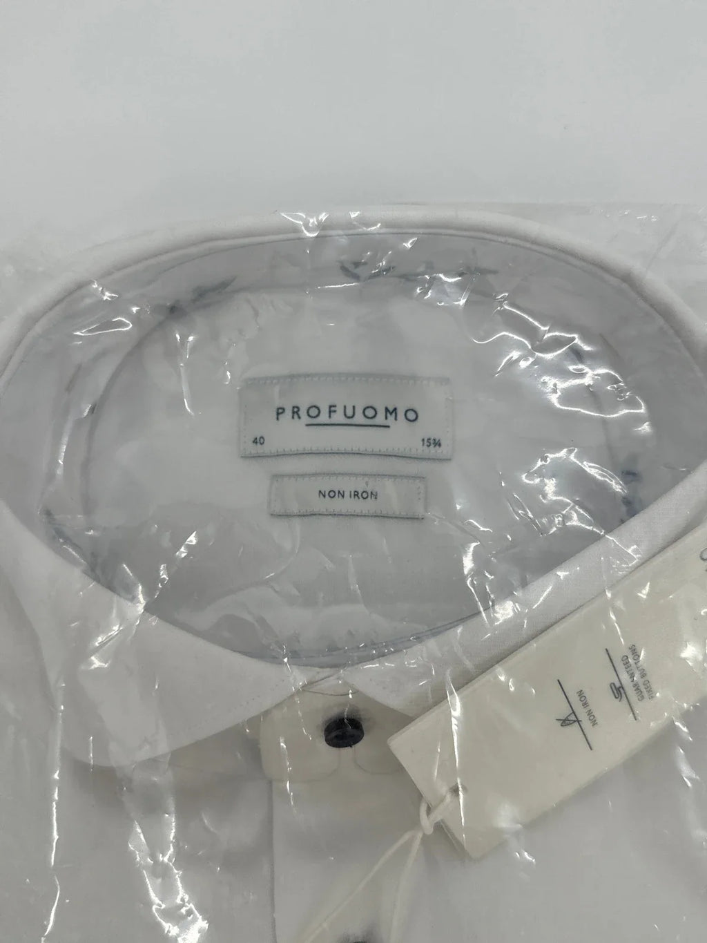 Profuomo overhemd non iron wit (40) - foto 2