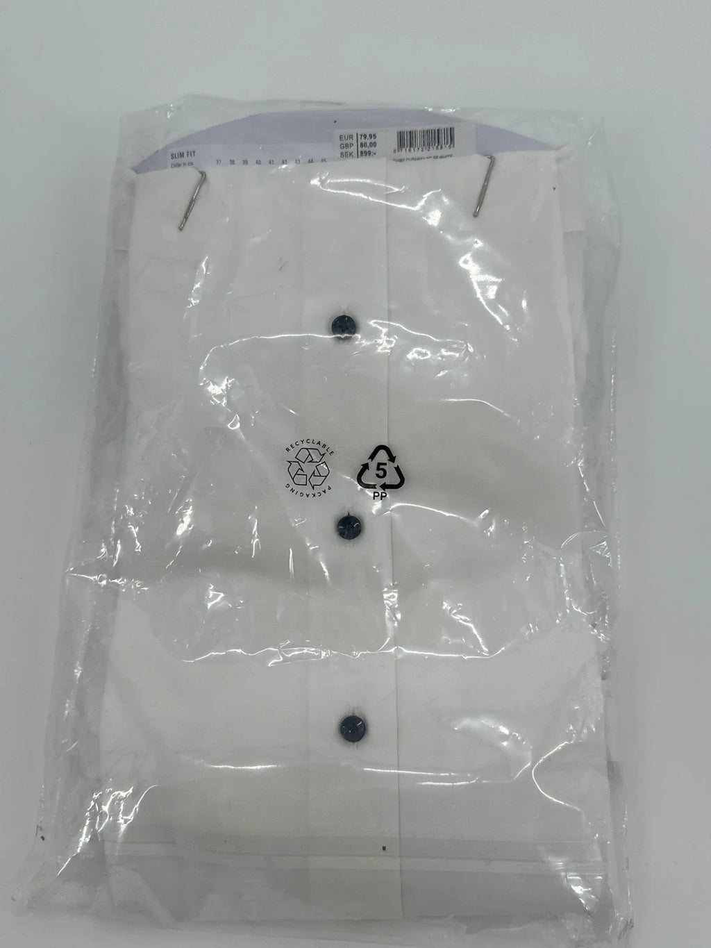 Profuomo overhemd non iron wit (40) - foto 4