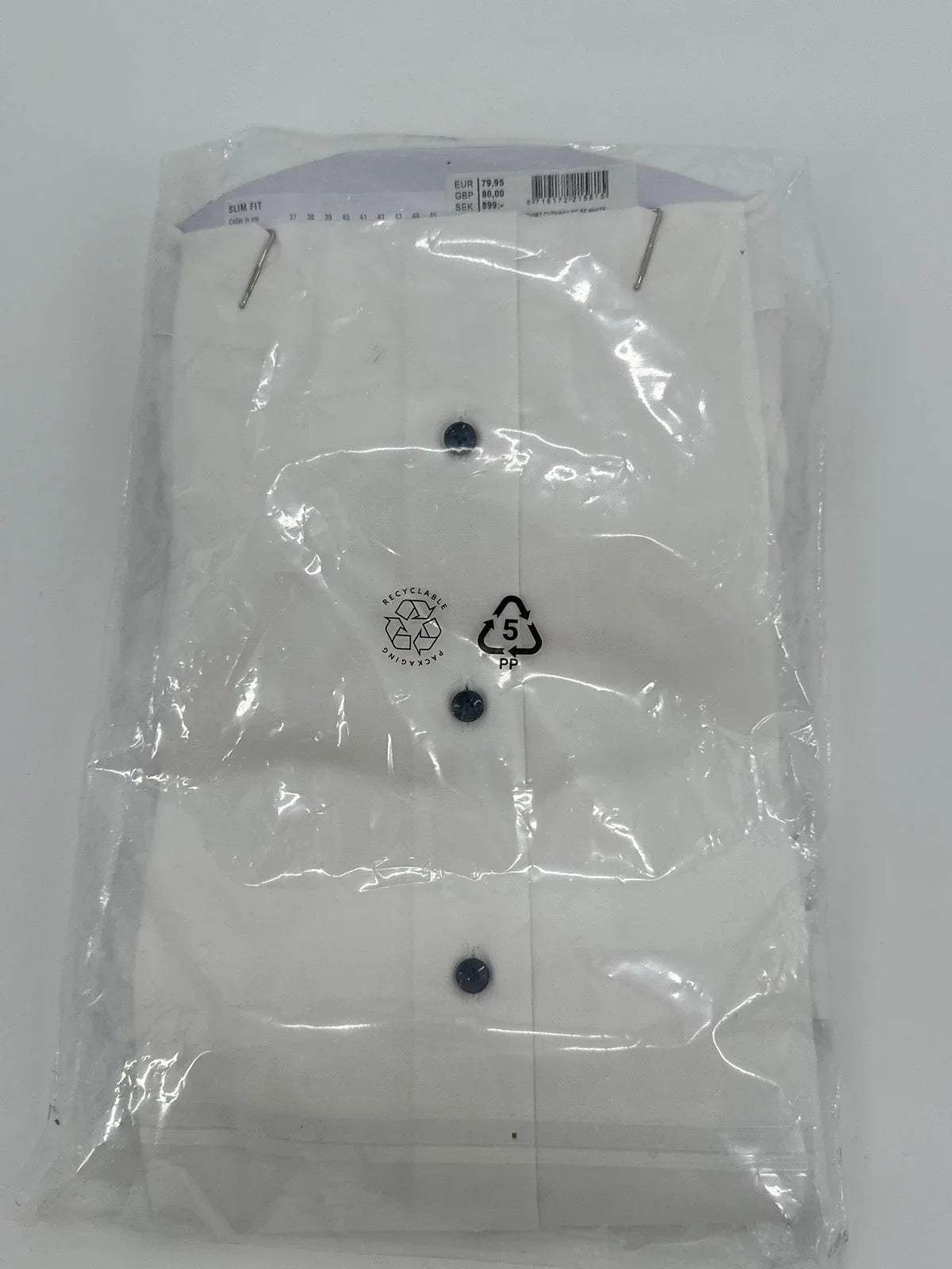 Profuomo overhemd non iron wit (40) - foto 4