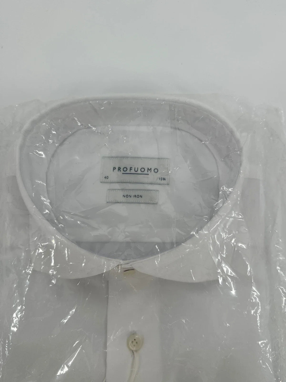 Profuomo overhemd non iron wit (40) - foto 2