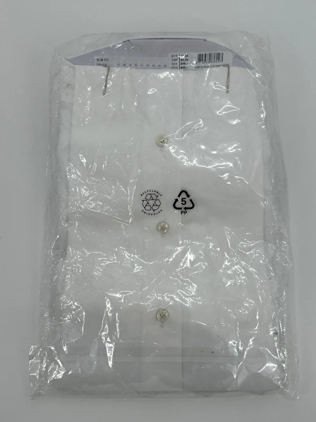 Profuomo overhemd non iron wit (38) - foto 4