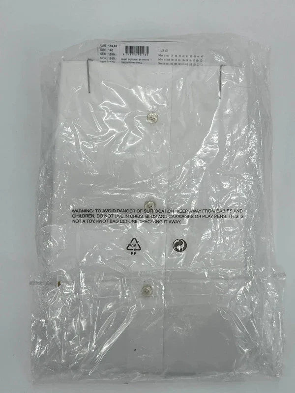 Profuomo overhemd royal twill wit (40) - foto 4