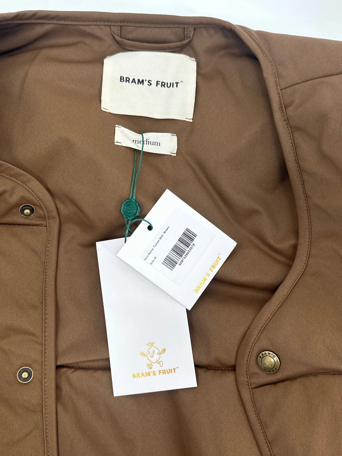 Brams fruit bodywarmer bruin (M) - foto 3