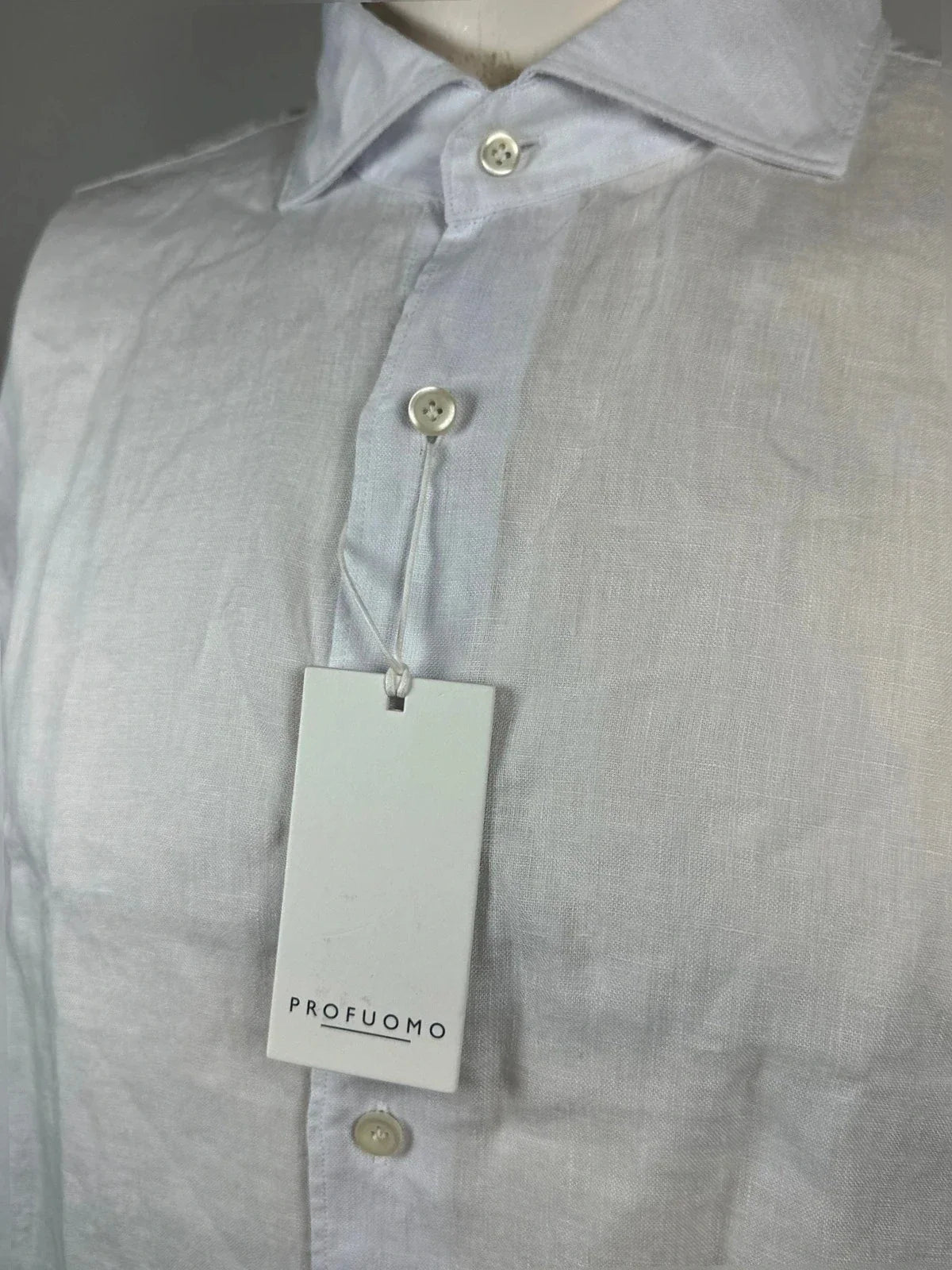 Profuomo Linen bloes wit (45/17 3-4) NIEUW - foto 2