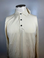 Profuomo Polo longsleeve beige (L) NIEUW - foto 1