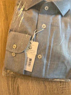 Profuomo overhemd Blauw (44/17 1-2) NIEUW - foto 3