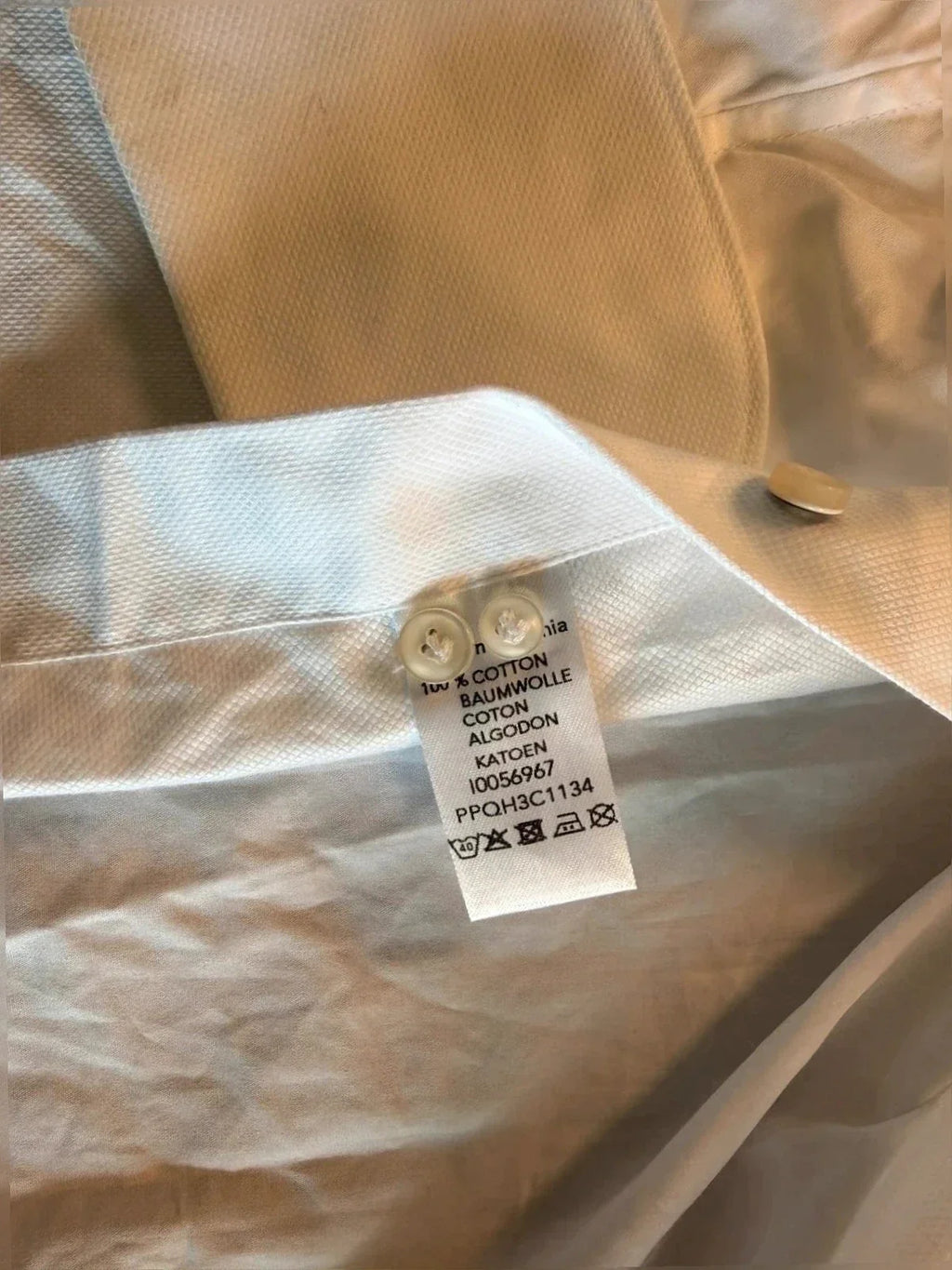 Profuomo overhemd Slimfit wit (39/7  15/1-2) NIEW - foto 5