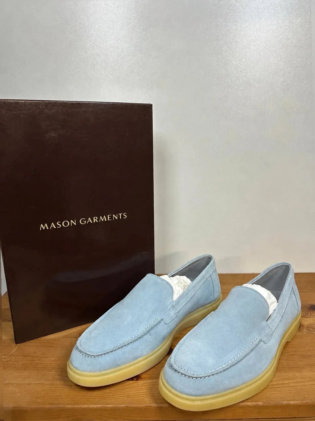 Mason Garments Loafers lichtblauw (42) - foto 1