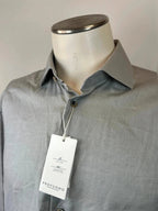 Profuomo Overhemd grijs (43) nieuw - foto 2