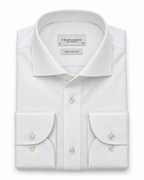 Profuomo Royal Twill overhemd wit — packshot op witte achtergrond