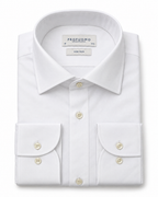 Profuomo Non-iron overhemd wit — packshot op witte achtergrond
