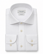 Profuomo Non-iron overhemd wit — packshot op witte achtergrond