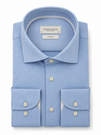 Profuomo Non-iron overhemd lichtblauw — packshot op witte achtergrond