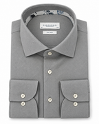 Profuomo Non-iron overhemd grijs — packshot op witte achtergrond
