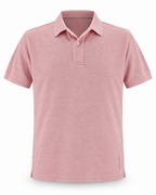 Profuomo Polo roze — packshot op witte achtergrond